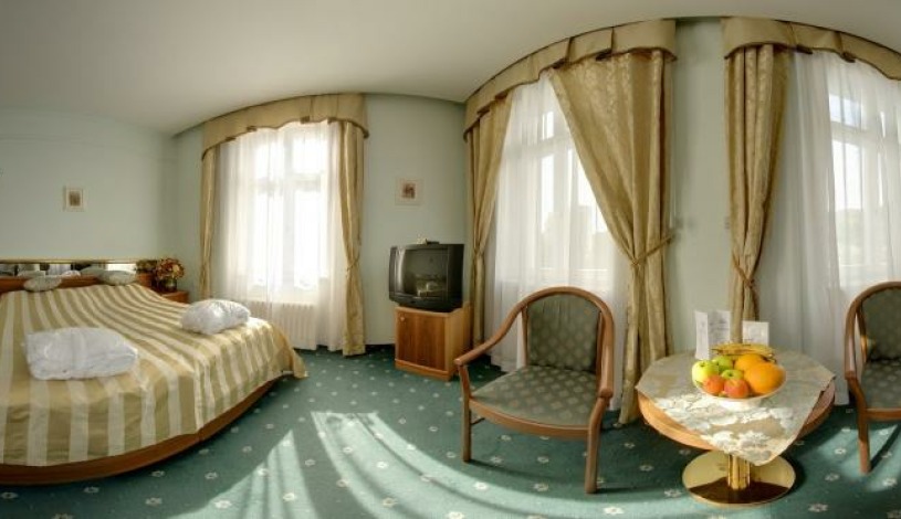 Park Spa Hotel Sirius Karlovy Vary - DBL Dvoulůžkový pokoj s výhledem na Dvořákovy sady